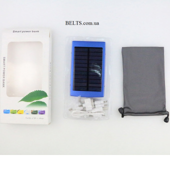 Мобильное солнечное зарядное устройство Power Bank Solar+led 6000S, зарядка Павер Банк Солар Лед 6000)