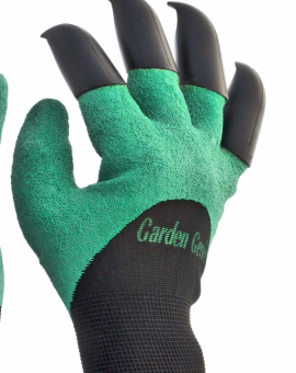 Садовые перчатки с наконечниками (рукавицы) Garden Genie Glovers
