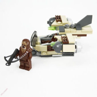 Детский конструктор Боевой Корабль Вуки (Star Wars, аналог Lego 93 предметов)