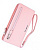 Розовый кошелек Baellerry Italia Classic + сережки (цвет- зефир)