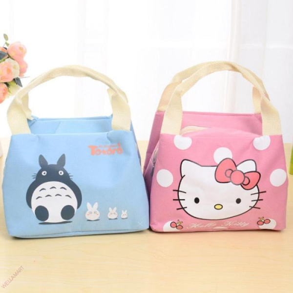 Детская термосумка (Hello Kitty, зайка Totoro, Doraemon, Stich, Baymax)