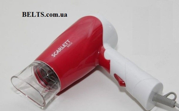 Мощный дорожный фен со складной ручкой Scarlett SC-8804 (Скарлет 8804)