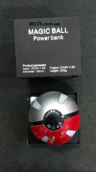 Аккумулятор для мобильного телефона Power Bank 10000 мач Pokeball (покебол, павер, банк)