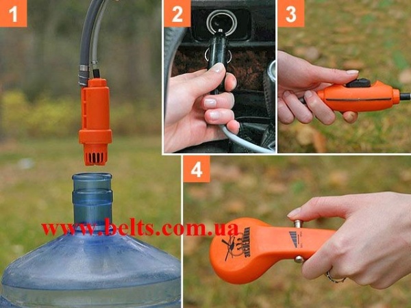Портативный автомобильный душ Automobile Shower Set, автодуш