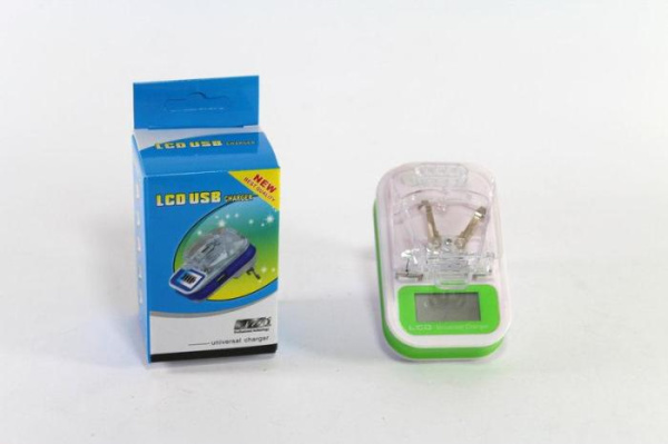 Адаптер HY02 LCD Жабка, зарядное устройство
