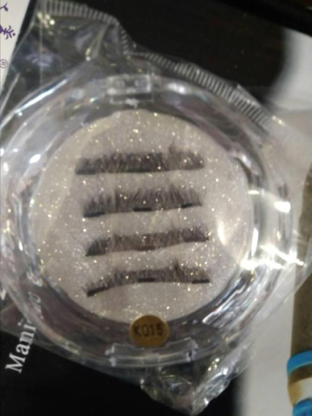 Магнитные реснички Magnet Lashes К015 с тремя магнитами