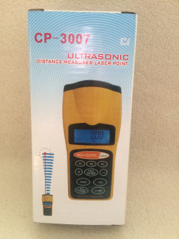 Дальномер ультразвуковой (лазерная линейка, рулетка) Ultrasonic Measurer Laser Point CP-3007