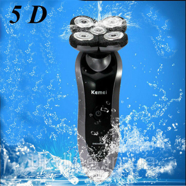 Водонепроницаемая электробритва Kemei 4D RSCX-5582 Strong Shaver Rotary Shaver