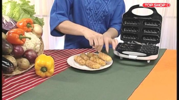 Прибор для хот-догов на палочке (сосисочница, hotdogger) – Хотдогер на 6 сосисок