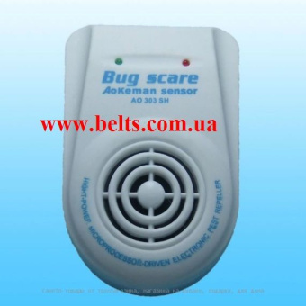 Ультразвуковой отпугиватель вредителей Bug Scare Aokeman Sensor АО 303