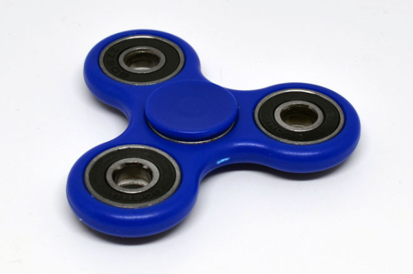 Игрушка Антисресс Fidget Spinner (Спиннер), синий