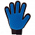 Массажная перчатка для вычесывания шерсти Тру Тач (True Touch)