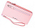 Удобный клатч Baellerry светло-розовый (портмоне, кошелек) + серьги-шарики в подарок