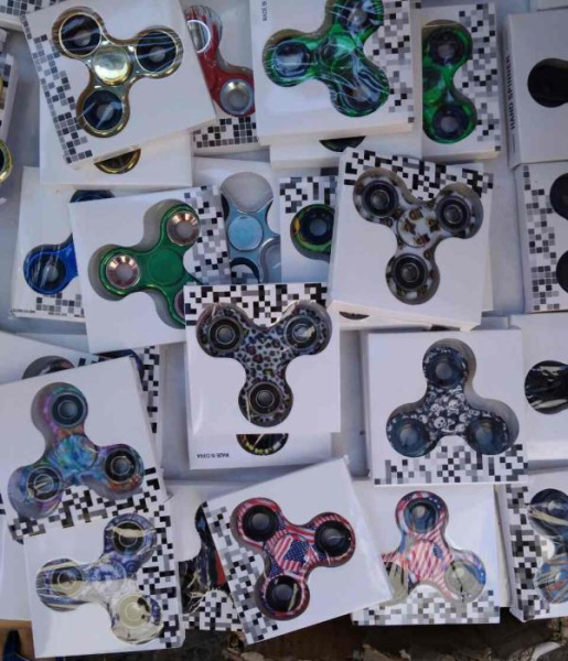 Антисрессовая игрушка Fidget Spinner, абстракция (Хенд Спиннер)