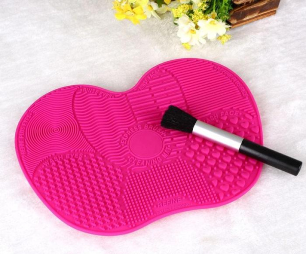 Силиконовый коврик для очистки косметических кистей Spa Brush Cleaning Mat