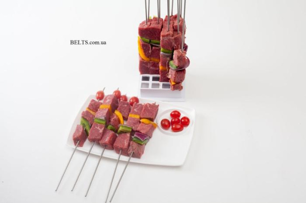 Удобная форма для нарезки мяса и овощей Brochette Express (форма для шашлыка Брочете Экспресс)