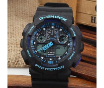 Наручные часы Casio G-Shock (Касио Джи Шок) – черно-синие