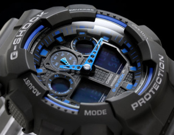 Часы Casio G-Shock (Касио Джи Шок) – черно-синие