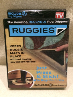 Ковродержатель Ruggies Anti-Slip Rug Grippers (уголки-липучки)
