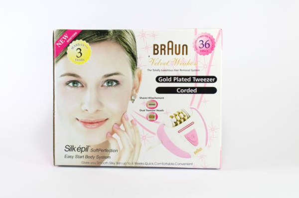 Эпилятор 2в1 Braun 5079 Velvet Weahon (Браун)