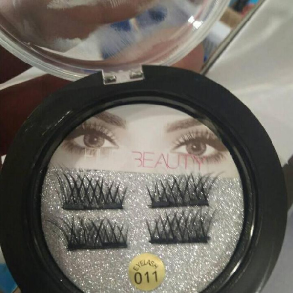 Магнитные реснички Magnet Lashes 011 с двумя магнитами
