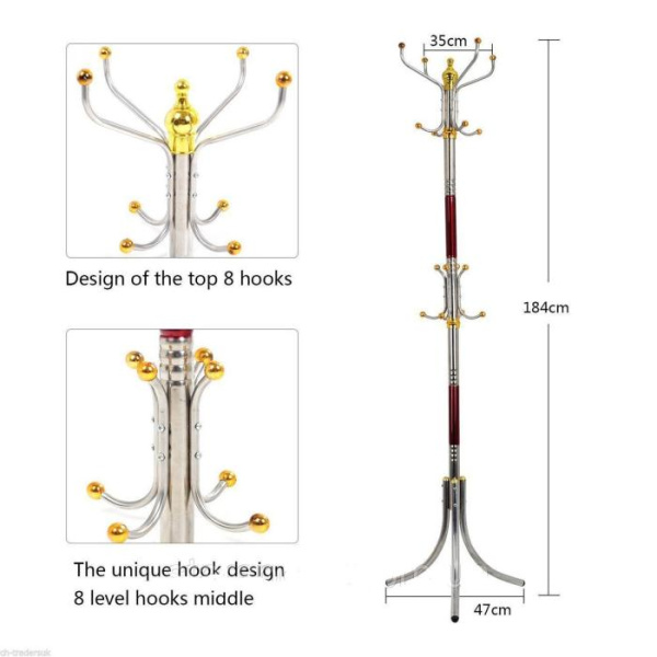 Вешалка стойка Coat Rack (напольная вешалка для одежды Коат Рек)