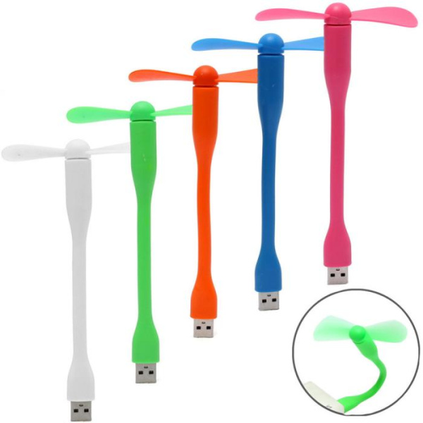 Гибкий USB мини вентилятор
