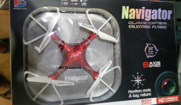 Дрон с камерой Quadrocopter Navigator 169V