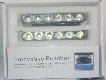 Огни ходовые DRL 6 LED диодов