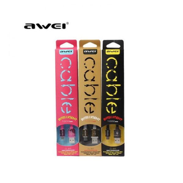 Провод для зарядки или синхронизации смартфона Usb – microusb кабель Awei CL-900