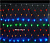 Разноцветная гирлянда сетка 600 LED (сетка-гирлянда размер 2*2м)