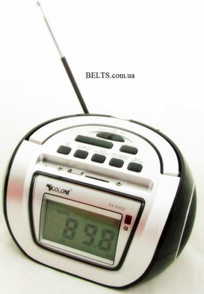 Магнитофон с микрофоном Golon RX-656QI, бумбокс + караоке Галон ЭрИкс 656