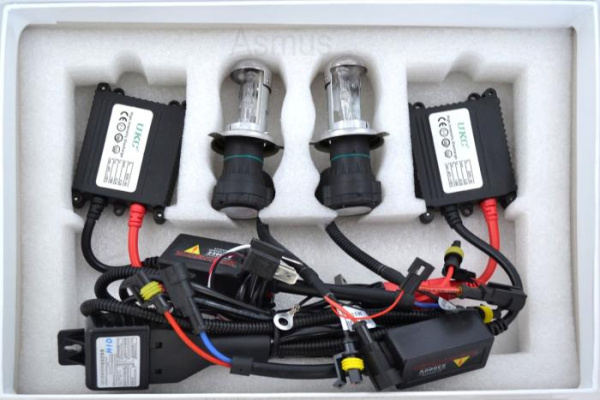 Ксенон UKC H4 HID 6000K (ксеноновые лампы)