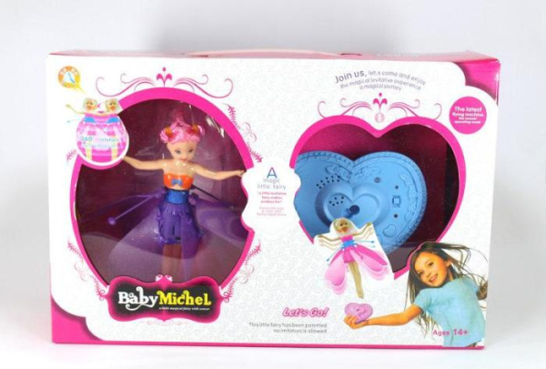 Летающая кукла Фея TOY Fly Fairy AQ 0858