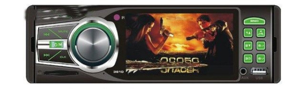 Автомагнитола с дисплеем 3,6" Pioneer 3610