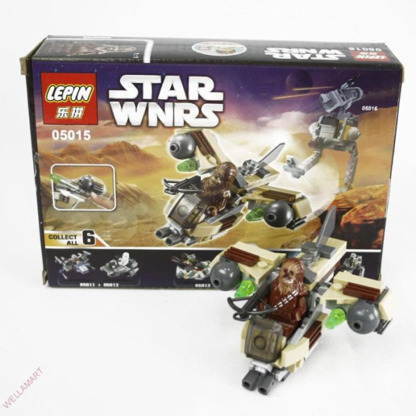 Конструктор Lepin Star Wars, аналог Lego 93 предмета Боевой Корабль Вуки