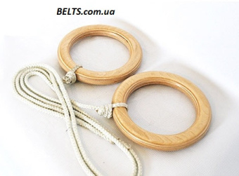 Гимнастические кольца для детей (gymnastic rings) Лак