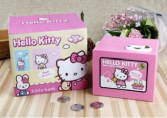 Жадная копилка воришка Hello Kitty money box (Хелло Китти)