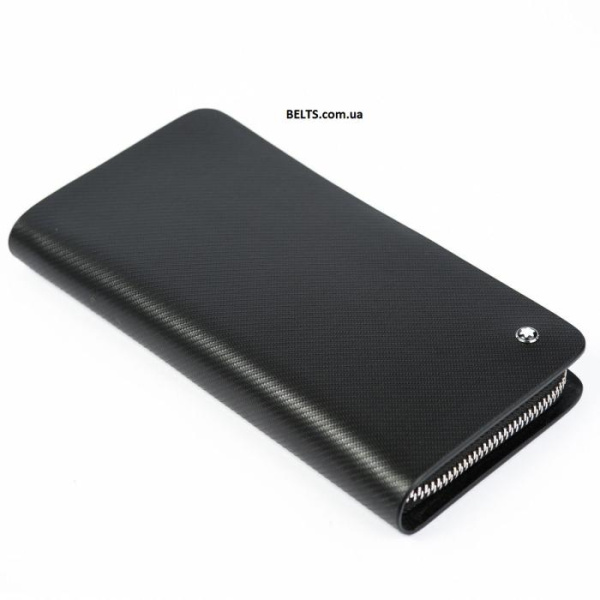 Кожаный мужской клатч Montblanc (портмоне, кошелек Монтбланк)