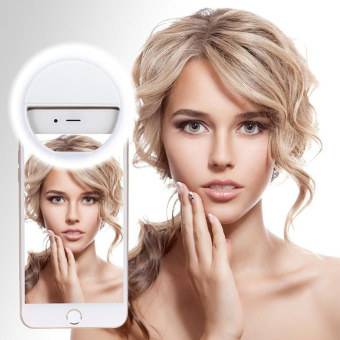 Светодиодное кольцо для селфи Selfie Ring Light
