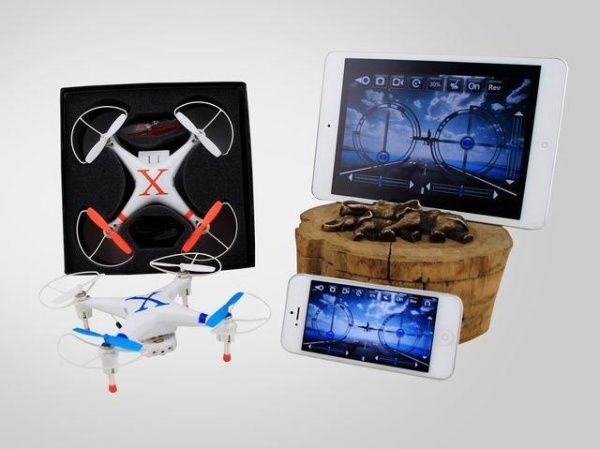Радиоуправляемый квадрокоптер с HD камерой и функцией FPV (дрон)